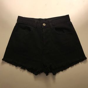 Brandy Melville Black Shorts (Worn Once!)